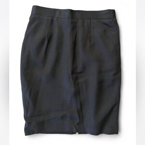 Lew Magram Vintage Classic Black Pencil Skirt